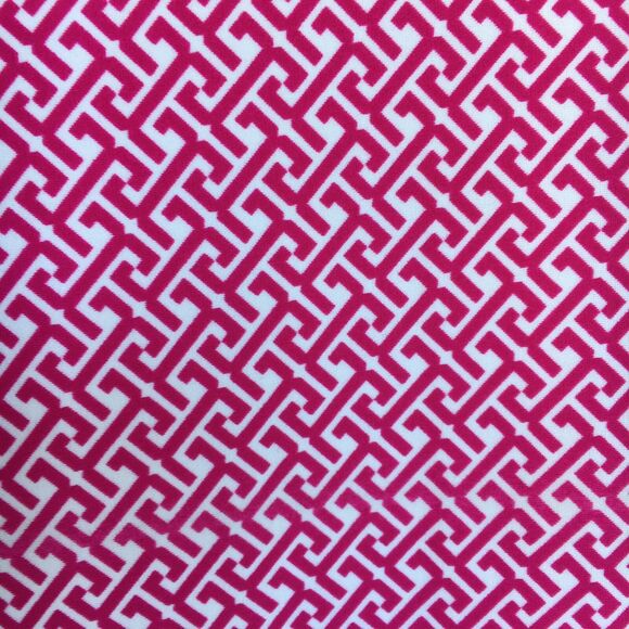 Jude Connally Dress Women's M Beth Pink Geo Print Sleeveless Jude Cloth - Picture 6 of 16